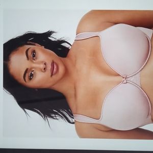 Sexy full coverage bra like pink beige